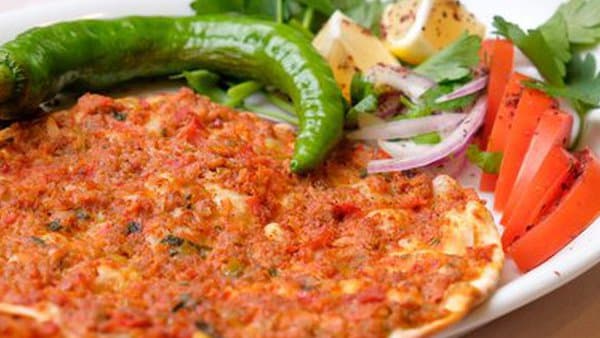 Mini Lahmacun - Turkish flatbread at Pita House
