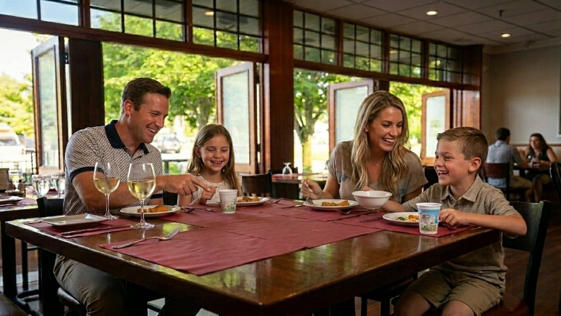 Family Dining Atmosphere